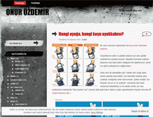 Tablet Screenshot of onurozdemir.com.tr